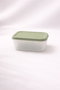 Hermia Juego de cajas de almacenamiento BU0049, 7 piezas, Verde